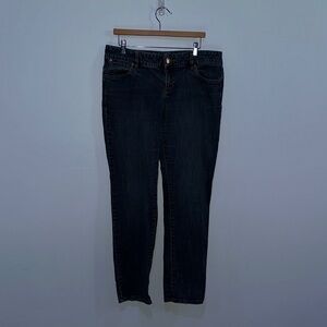 Michael Kors Women’s Size 12 Blue Denim Jeans Mid Rise Straight Leg